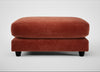Snooze Footstool Smart Luxe Velvet Tawny