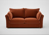 Tailor 3 Seater Sofa Cotton Velvet Russet / Natural
