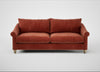 Devon 4 Seater Sofa Smart Luxe Velvet Tawny / Natural