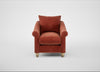 Devon Armchair Smart Luxe Velvet Tawny / Natural