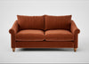 Devon 3 Seater Sofa Cotton Velvet Russet / Natural