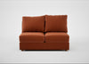 Tailor Medium Armless Unit Cotton Velvet Russet / Natural