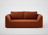 Morven 3 Seater Sofa Cotton Velvet Russet