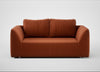 Morven 2 Seater Sofa Cotton Velvet Russet