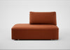 Morven Left Hand Facing Open End Unit Cotton Velvet Russet