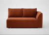 Morven Right Hand Facing 2 Seater Unit Cotton Velvet Russet