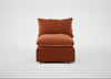 Astrid Single Unit Cotton Velvet Russet / Natural Beech