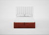 Lift Storage Divan Bed Base Double / Natural / Smart Luxe Velvet Tawny