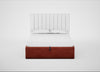 Lift Storage Divan Bed Base King / Black / Smart Luxe Velvet Tawny
