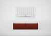 Lift Storage Divan Bed Base King / Natural / Smart Luxe Velvet Tawny