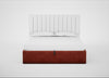 Lift Storage Divan Bed Base Super King / Black / Smart Luxe Velvet Tawny