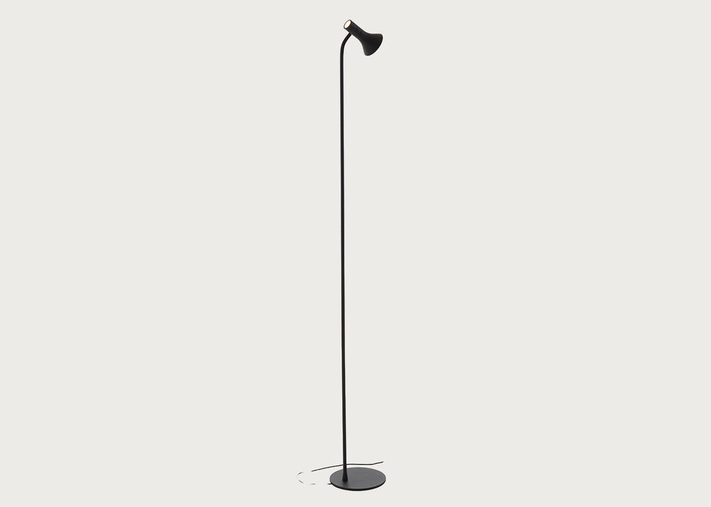Asha LED Floor/Reading Light Black