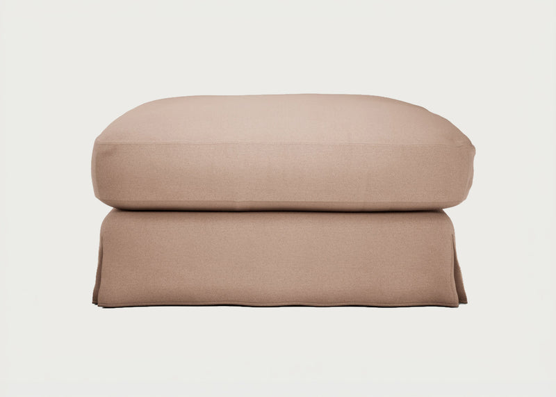 Tailor Loose Cover Square Footstool