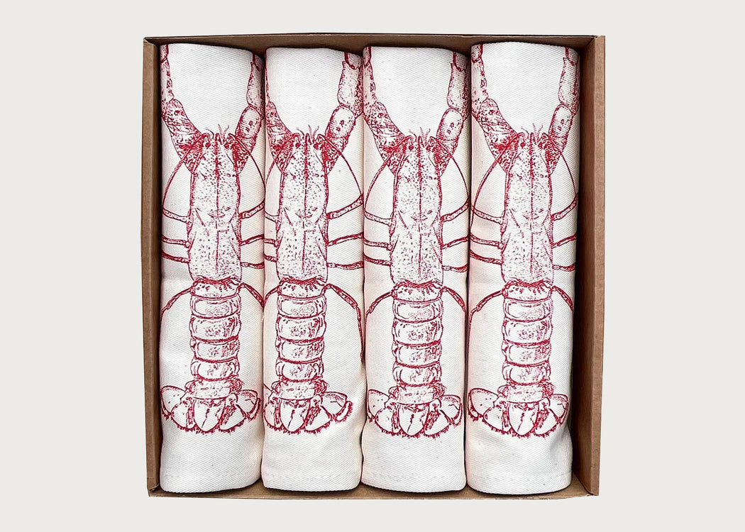 Red Lobster Napkin Gift Set