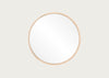Look Mirror White Oiled Oak 27cm