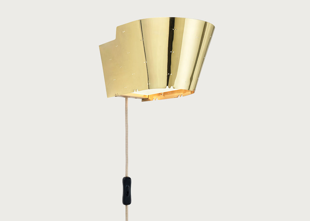 9464 Wall Light Polished Brass