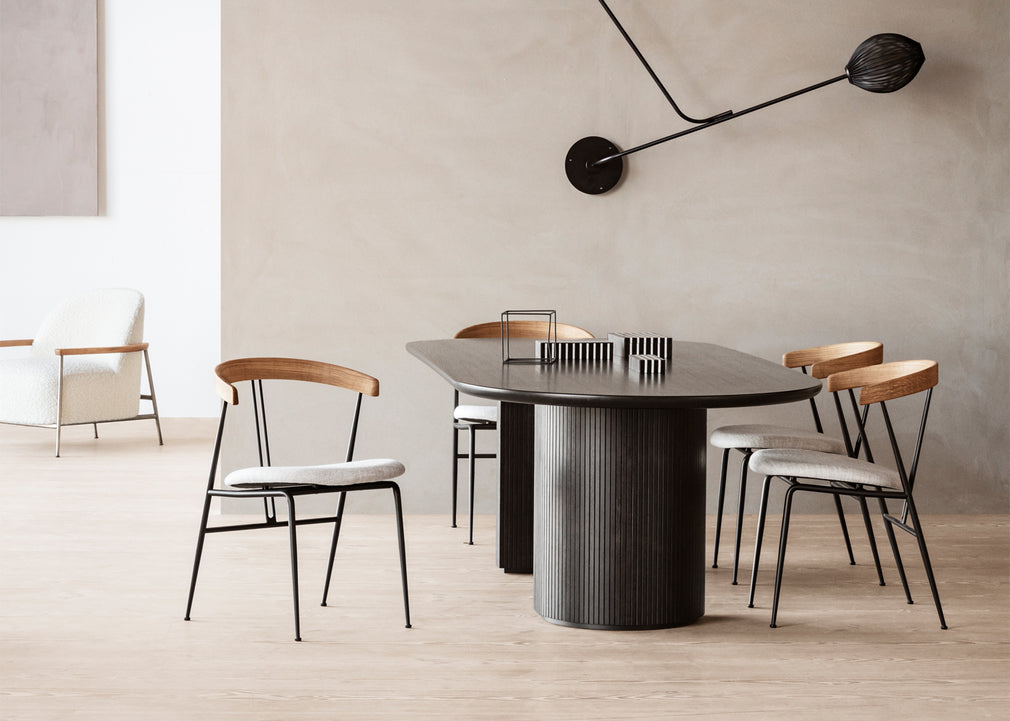 Moon Elliptical Dining Table