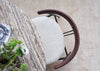 Violin Wooden Backrest Dining Chair