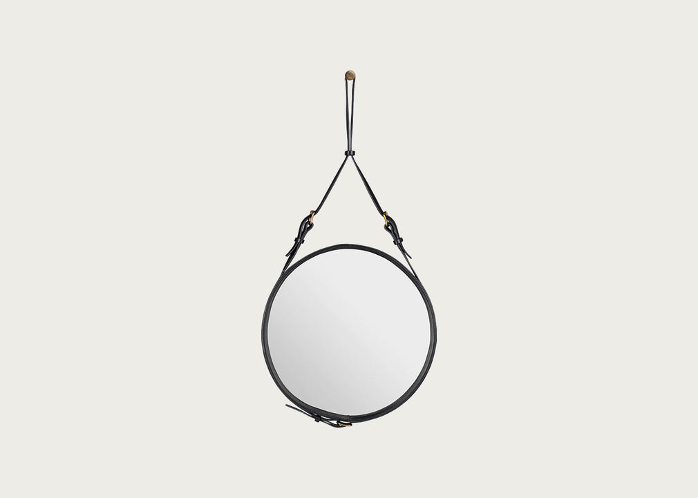 Adnet Circular Wall Mirror