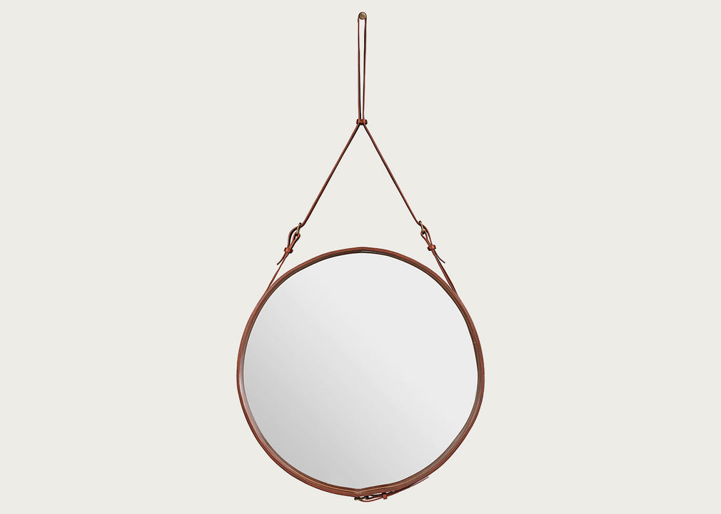 Adnet Circular Wall Mirror