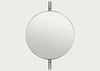 IOI Wall Mirror Round Ø80cm Black & Brass