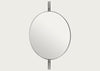 IOI Wall Mirror Round Ø80cm Black & Brass