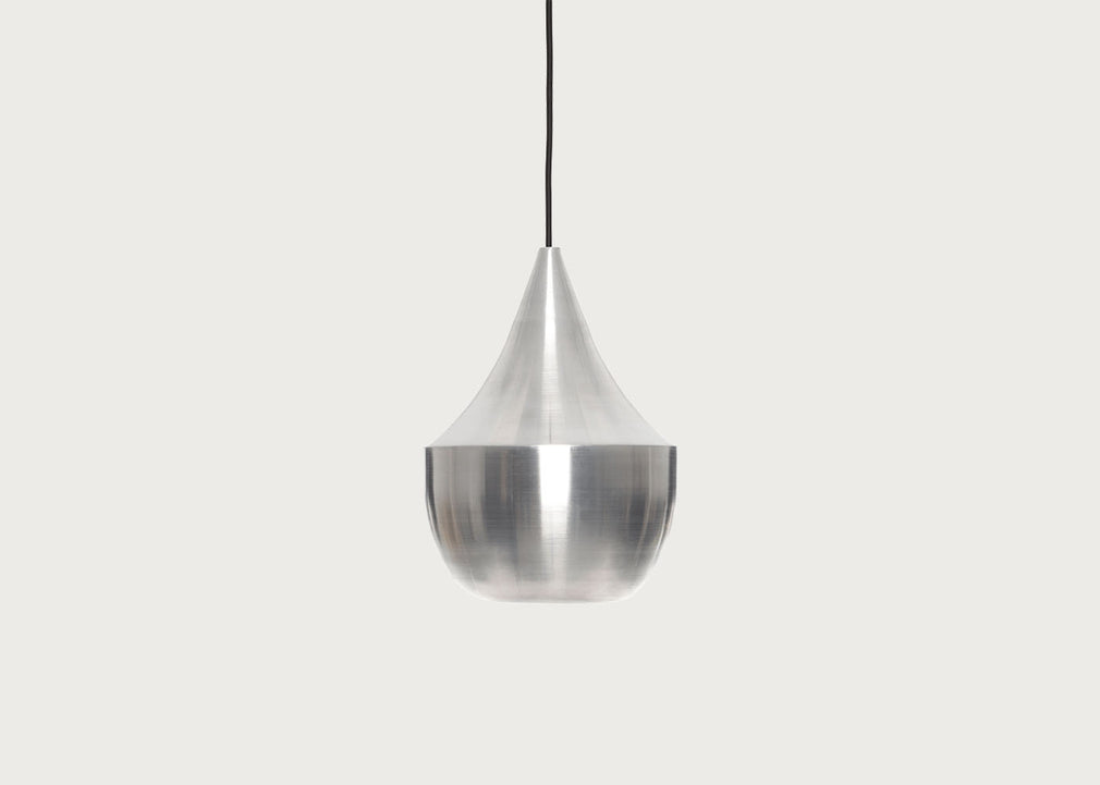 UnBeaten LED Fat Pendant Light Aluminium