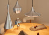UnBeaten LED Fat Pendant Light Aluminium