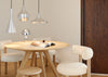 UnBeaten LED Fat Pendant Light Aluminium