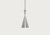UnBeaten LED Tall Pendant Light Aluminium