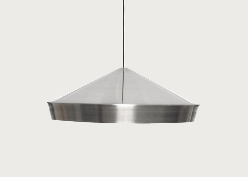 UnBeaten LED Flat Pendant Light Aluminium