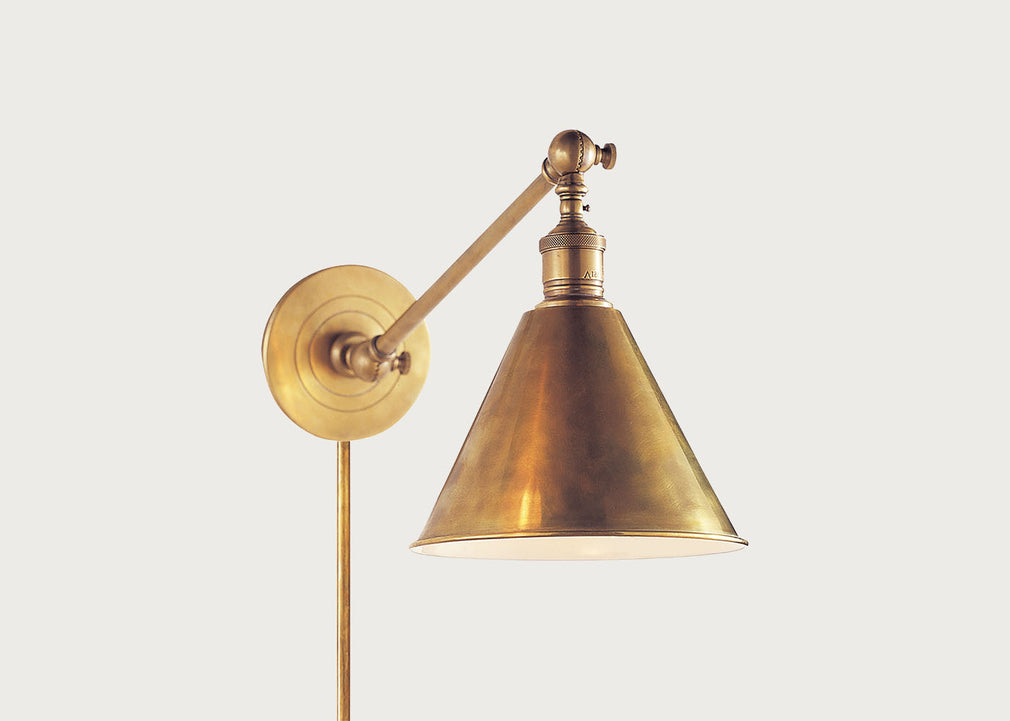 Boston Functional Arm Library Wall Light