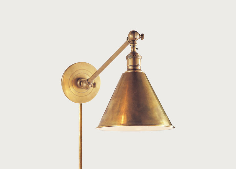 Boston Functional Arm Library Wall Light