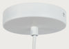 Pietra Papier Mache Pendant Light White 50cm