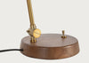 Dryden Table Lamp Walnut & Natural