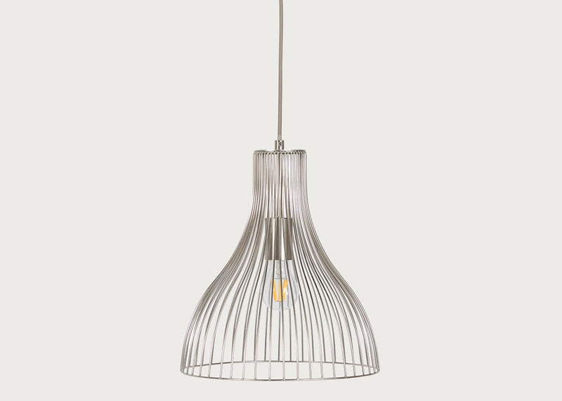 Makiko Pendant Light Brushed Steel