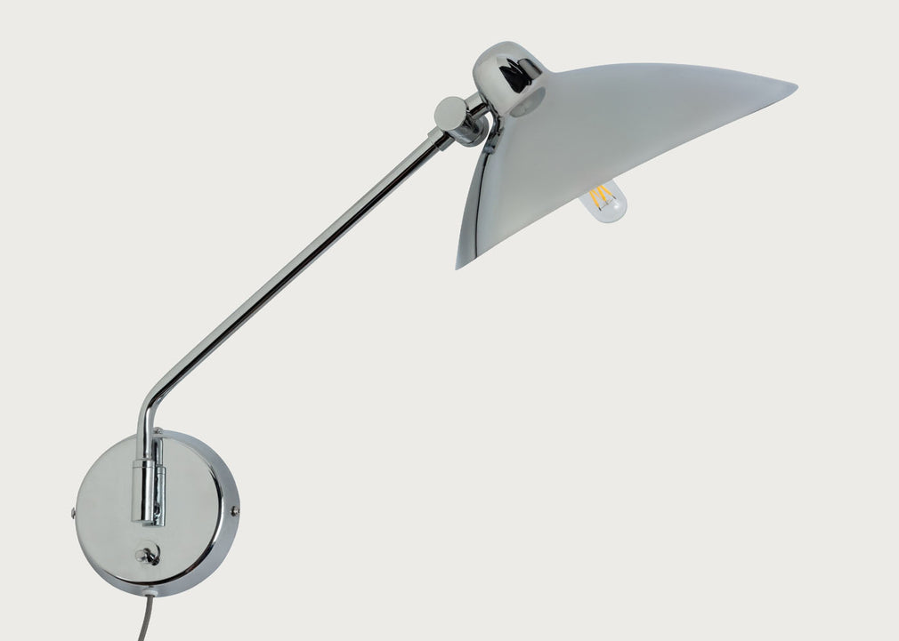 Milton Swing Arm Wall Light