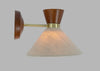 Osaka Wall Light Natural & Walnut Finish