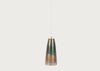 Ryde Glass Pendant Light Bronze/Green