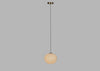 Sea Urchin Porcelain Pendant Light Small White