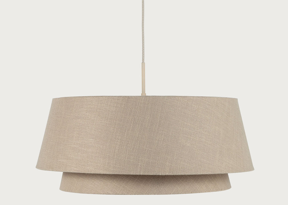 Tessuto 2 Tiered Pendant Natural
