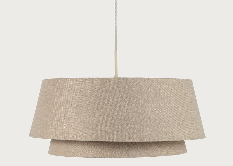 Tessuto 2 Tiered Pendant Natural
