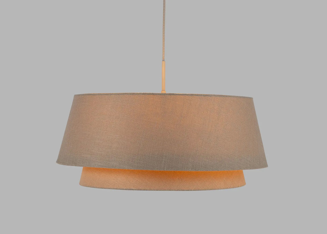 Tessuto 2 Tiered Pendant Natural