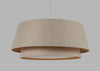 Tessuto 2 Tiered Pendant Natural