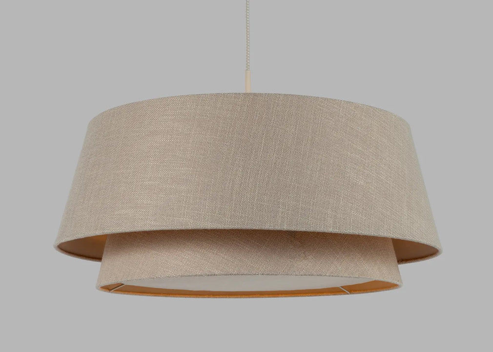 Tessuto 2 Tiered Pendant Natural