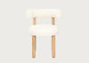 Fat Dining Chair in Sahco Elle