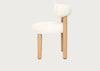 Fat Dining Chair in Sahco Elle