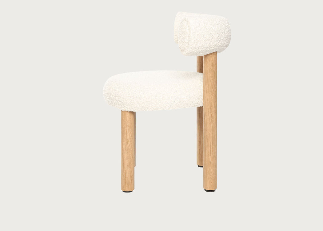 Fat Dining Chair in Sahco Elle