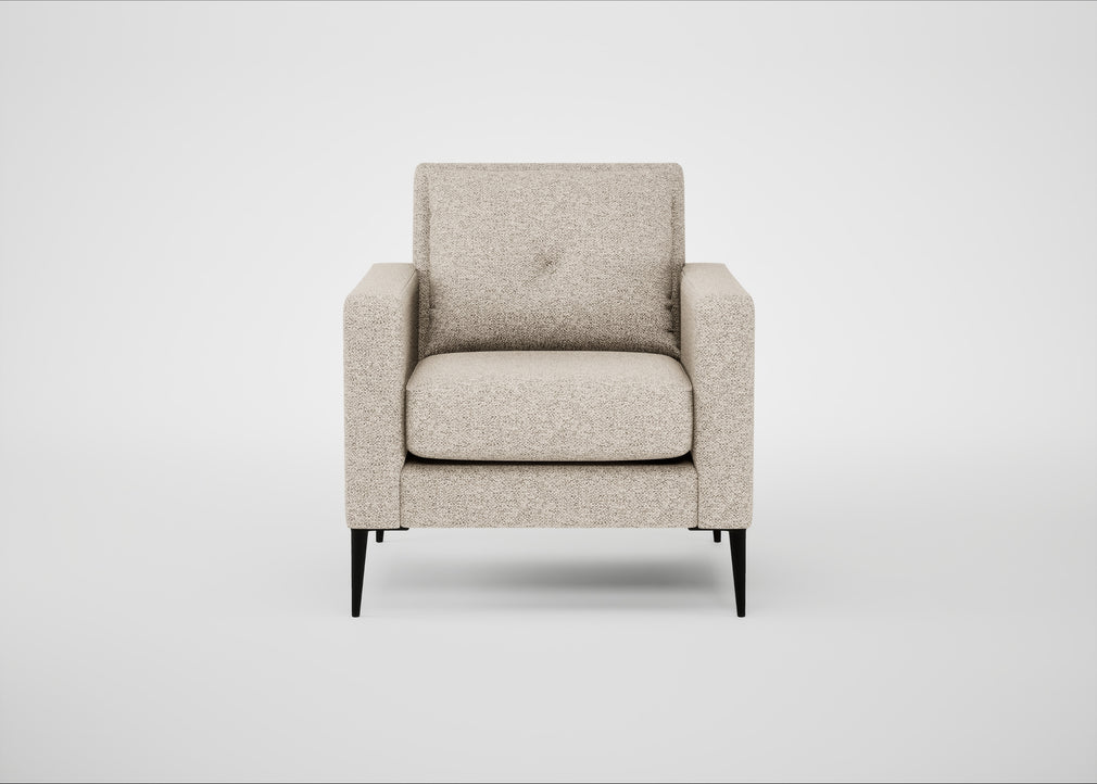 Brunel Armchair Tessuta Oatmeal