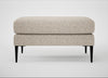 Brunel Footstool Tessuta Oatmeal